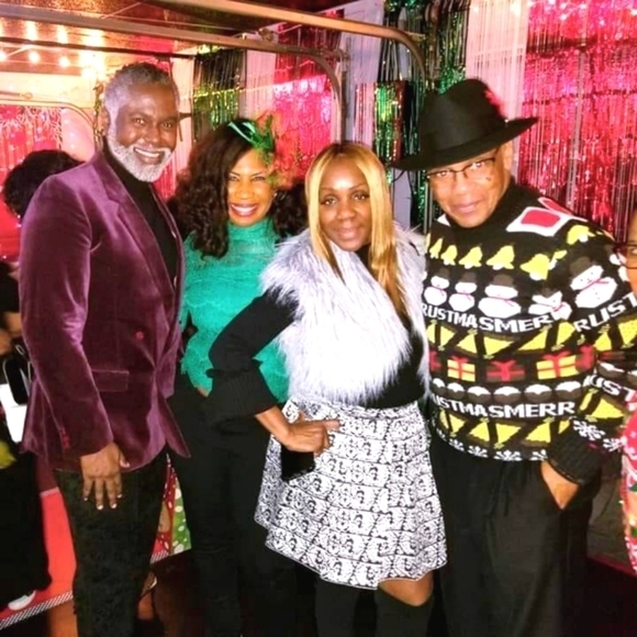 WEBSTER CIRCOLO MODA Vintage Cherry Wine Velvet Double-Breasted Blazer, 42L - Picture 8 of 8